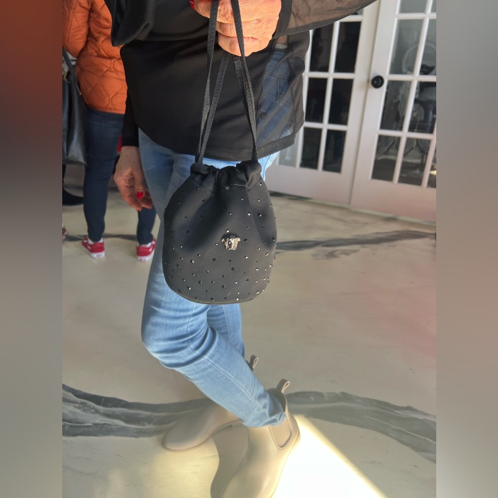 Versace mini bucket bag